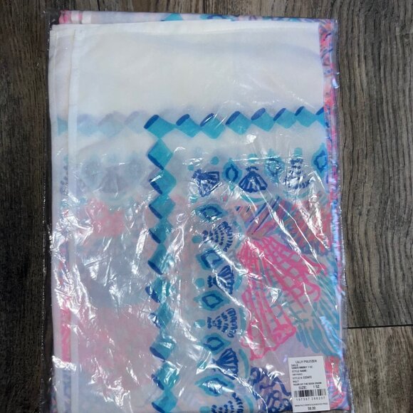 NWT Lilly Pulitzer GWP Pareo Wrap Cover Up-Roar of the Seas - Picture 2 of 3